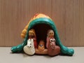 Birth of Jesus - Peruvian nativity