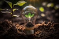 Seeding Inside a Light Bulb. Generative Ai
