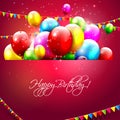 Birthday background Royalty Free Stock Photo
