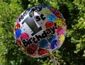 Birthday balloon Royalty Free Stock Photo