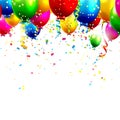 Birthday balloons Royalty Free Stock Photo