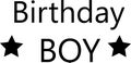 Birthday BOY jpg image with SVG Cutfile for Cricut and Silhouette