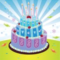 Birthday cake Royalty Free Stock Photo