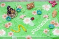 birthday cake for a child Royalty Free Stock Photo