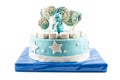 Birthday cake mastic for a child