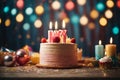 Birthday cake wallpaper hd ai genertaed images