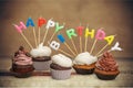 Birthday Cakes Royalty Free Stock Photo