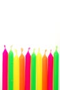 Birthday Candles Royalty Free Stock Photo