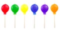 Birthday Candles Royalty Free Stock Photo