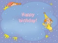 Birthday card Royalty Free Stock Photo