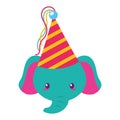 birthday celebration cute elephant party hat