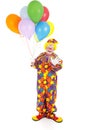 Birthday Clown Isolated