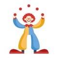 birthday clown making trick