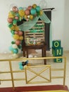 birthday decorations saffari theme balloon