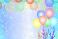 Birthday greeting card Royalty Free Stock Photo