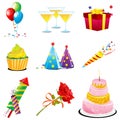 Birthday icons