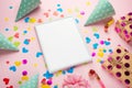 Birthday party background Royalty Free Stock Photo