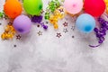 Birthday party background Royalty Free Stock Photo