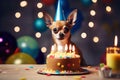 Birthday pawsome: Chihuahua\'s canine celebration