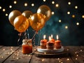 birthday pesent background Royalty Free Stock Photo