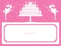 Birthday Princess card design
