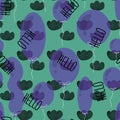 Birthday seamless balloons and clothes pattern for wrapping paper and fabrics and linens and kids clothes print