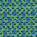 Birthday seamless balloons and clothes pattern for wrapping paper and fabrics and linens and kids clothes print