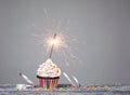 Birthday Sparkler Cupcake