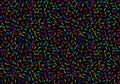 Birthday sugar sprinkles seamless festive candy pattern for wrapping paper and fabrics and linens and kids Royalty Free Stock Photo