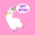 Birthday vector cartoon greeting card design. Doodle illustration. Template, background for print, design. Funny poster