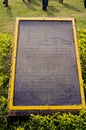 Birthplace of Buddha Siddhartha Gautama in Lumbini, Nepal Royalty Free Stock Photo