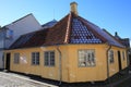 Birthplace of Hans Christian Andersen in Odense on Fyn Island, Denmark Royalty Free Stock Photo