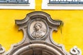 Birthplace of Wolfgang Amadeus Mozart in Salzburg, Austria Royalty Free Stock Photo