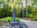 Birute sculpture in park, Lithuania Royalty Free Stock Photo