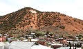 Bisbee Arizona view from castle rock Royalty Free Stock Photo