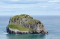 Biscay bay coast landscape, Spain. Royalty Free Stock Photo