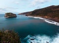 Biscay bay coast landscape, Spain. Royalty Free Stock Photo