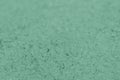 Biscay green craft paper background. Top view.