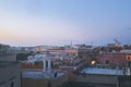 Panoramic view of Bisceglie town in Apulia, Italy.