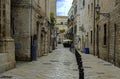 Bisceglie, narrow lane in the old town