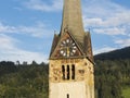 Bischofshofen, Pongau, Salzburger Land, Austria, typical Austrian bell tower