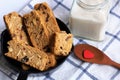 Biscotti Almond Raisins Soy Milk