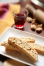 Biscotti an red Wine