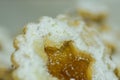 biscuit with apricot jam