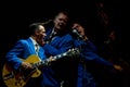 The Biscuit Boys on stage at Umbria Jazz Festival