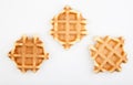 Biscuit cookies studio quality white background Royalty Free Stock Photo
