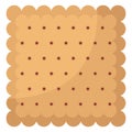 biscuit, cracker Color Vector icon which can be easily modified or edit