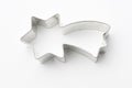 Biscuit cutter (falling star) Royalty Free Stock Photo