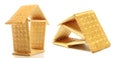 Biscuit house Royalty Free Stock Photo