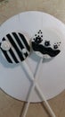 Biscuit lolipops Royalty Free Stock Photo